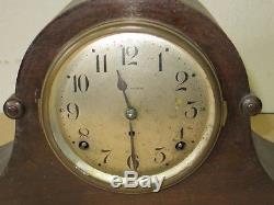 clock mantle seth thomas winding running movement antique fast key