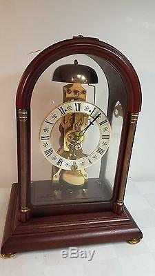 Franz Hermle Winchester 14 Day Skeleton Mantle Clock Seth Thomas