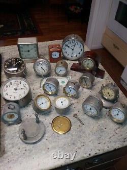 17 Antique Clocks Seth Thomas Ansonia Germany Waterbury ++
