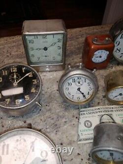 17 Antique Clocks Seth Thomas Ansonia Germany Waterbury ++