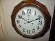1800's Seth Thomas 12 Sided Large Gallery 8 Day Wall Clock, Has #10 Movement