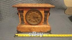 1800's Seth thomas mantle clock Adamantine. #102