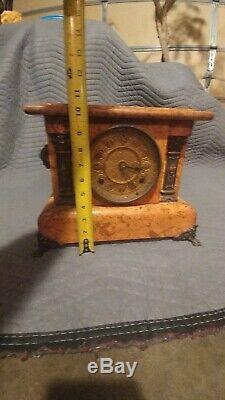 1800's Seth thomas mantle clock Adamantine. #102