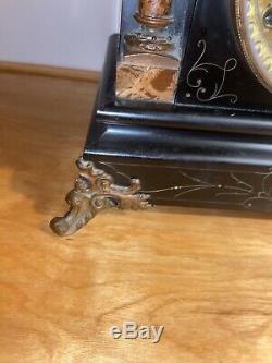 1800s seth thomas Lion mantle clock As Is