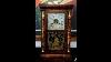 1865 Seth Thomas 30 Hour Ogee Walnut Half Column Case Style 3 Mantel Clock