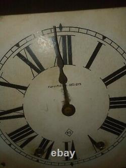 1875 Seth thomas Double Dial Calendar Clock