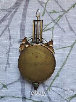 1880's Gilbert Ornate Brass & Steel Gingerbread Kitchen / Parlor Clock Pendulum
