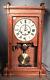 1881 Seth Thomas Weight Clock Regulator Lincoln As Is Victorian Oak 8 Day Shelf