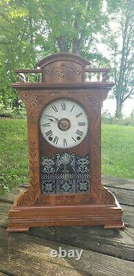 1885 Seth Thomas City Series BUFFALO Cabinet Clock