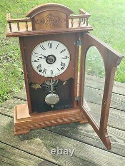 1885 Seth Thomas City Series BUFFALO Cabinet Clock