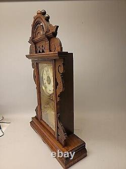 1888 SETH THOMAS Walnut Parlor Alarm Clock