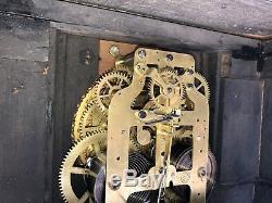 1890's Antique Seth Thomas Mantel Shelf Clock Working Adamantine