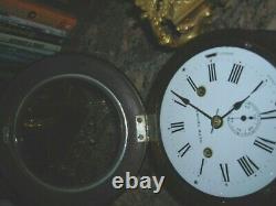1891 Seth Thomas Mahogony Ships Clock With Strike & Sec. Hand- Very Rare Find