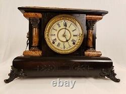 1897 Seth Thomas Hydra Adamantine Mantel Clock