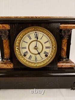 1897 Seth Thomas Hydra Adamantine Mantel Clock