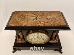 1897 Seth Thomas Hydra Adamantine Mantel Clock