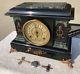 1900s Antique Seth Thomas Mantel Shelf Clock Working Adamantine