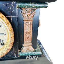 1902 Seth Thomas No. 722 8 Day Adamantine Clock