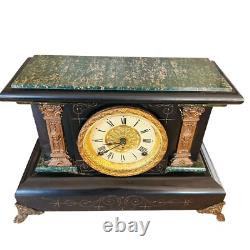 1902 Seth Thomas No. 722 8 Day Adamantine Clock