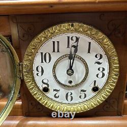 1907 Seth Thomas Adamantine Mantle Clock With Key