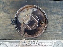 1907 Seth Thomas Dale Mahogany Adamantine Antique Mantel Clock