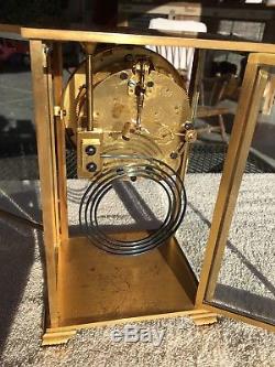1910's Antique Seth Thomas Crystal Regulator Mantel Shelf Clock Working Great