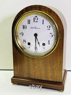 1913 1921 Seth Thomas Amherst 8-Day Wind 10.5 English Cabinet Clock Tested