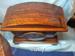 1913 Era. Rare Vintage Seth Thomas Adamtine Table Clock Model 89T. Wooden. Works