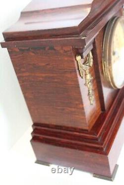 1914G Seth Thomas Mahogany Adamantine Ding Dong Clock Wedding Gift in 1915