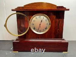 1918 Antique Seth Thomas Adamantine Mantle Clock Working Sonora Bells Quarter