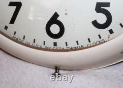 1930's COCA COLA CLOCK SETH THOMAS WORKS WELL 15 Diameter NR