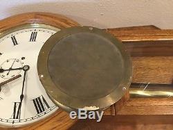 1941 Seth Thomas Military Ships Clock 71/4 Screw Bezel 6engraved Dial Clock