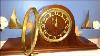 1948 Seth Thomas Westminster Chimes Tambour Mantel Clock