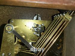 1977 Seth Thomas Legacy 3W Mantle Clock 1314-000! DOES NOT WORK! A403-001