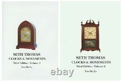 2 Vol Seth Thomas Clocks & Movements -Tran Duy Ly w Price Booklet, $0 Ship (US)