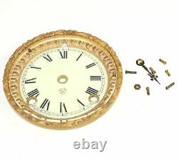 ANSONIA CLOCK DIAL with BEZEL and GLASS KK156