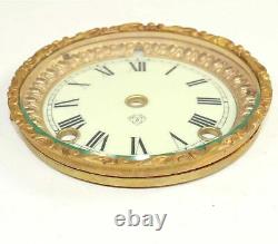 ANSONIA CLOCK DIAL with BEZEL and GLASS KK156
