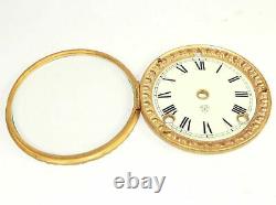 ANSONIA CLOCK DIAL with BEZEL and GLASS KK156