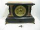 Antique 1880 Seth Thomas #102 Adamantine Mantle Clock With Key