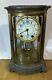 Antique Seth Thomas Brass Case Crystal Regulator Clock, C. 1900