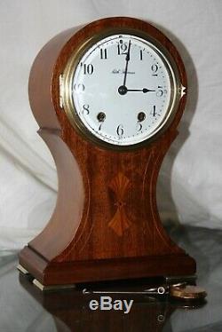 ANTIQUE SETH THOMAS CABINET MANTLE BALLOON CLOCK-Totally! -Restored- c/1906