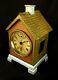 Antique Seth Thomas Cottage Clock Novelty Alarm Clock C. 1880