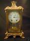 Antique Seth Thomas Gilt Crystal Regulator Clock C1900