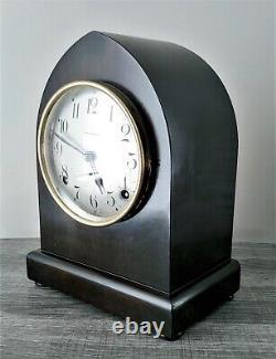 ANTIQUE SETH THOMAS MAHOGANY BEEHIVE MANTLE CLOCK 10.5 89AL Movement RUNS