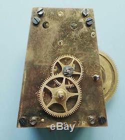 ANTIQUE SETH THOMAS No. 2 77B WEIGHT DRIVEN REGULATOR WALL CLOCK MOVEMENT 4 PARTS