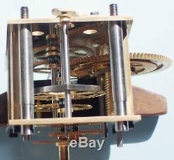 ANTIQUE SETH THOMAS No. 2 77B WEIGHT DRIVEN REGULATOR WALL CLOCK MOVEMENT 4 PARTS