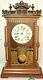 Antique Seth Thomas Rare Utica City Series Walnut Parlor Clock With Lyre Mvmt