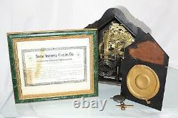ANTIQUE SETH THOMAS SHELF MANTLE CLOCK-Totally-Restored c/1896 Model -ELBA