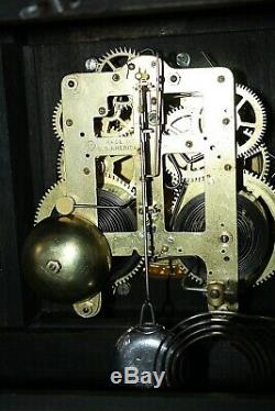 ANTIQUE SETH THOMAS SHELF MANTLE CLOCK-Totally! -Restored- c/1900-UNLISTED No. 1