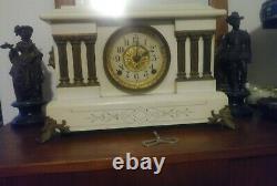 ANTIQUE SETH THOMAS SHELF MANTLE CLOCK- circa 1909